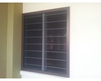 Fixed Security Screen Window